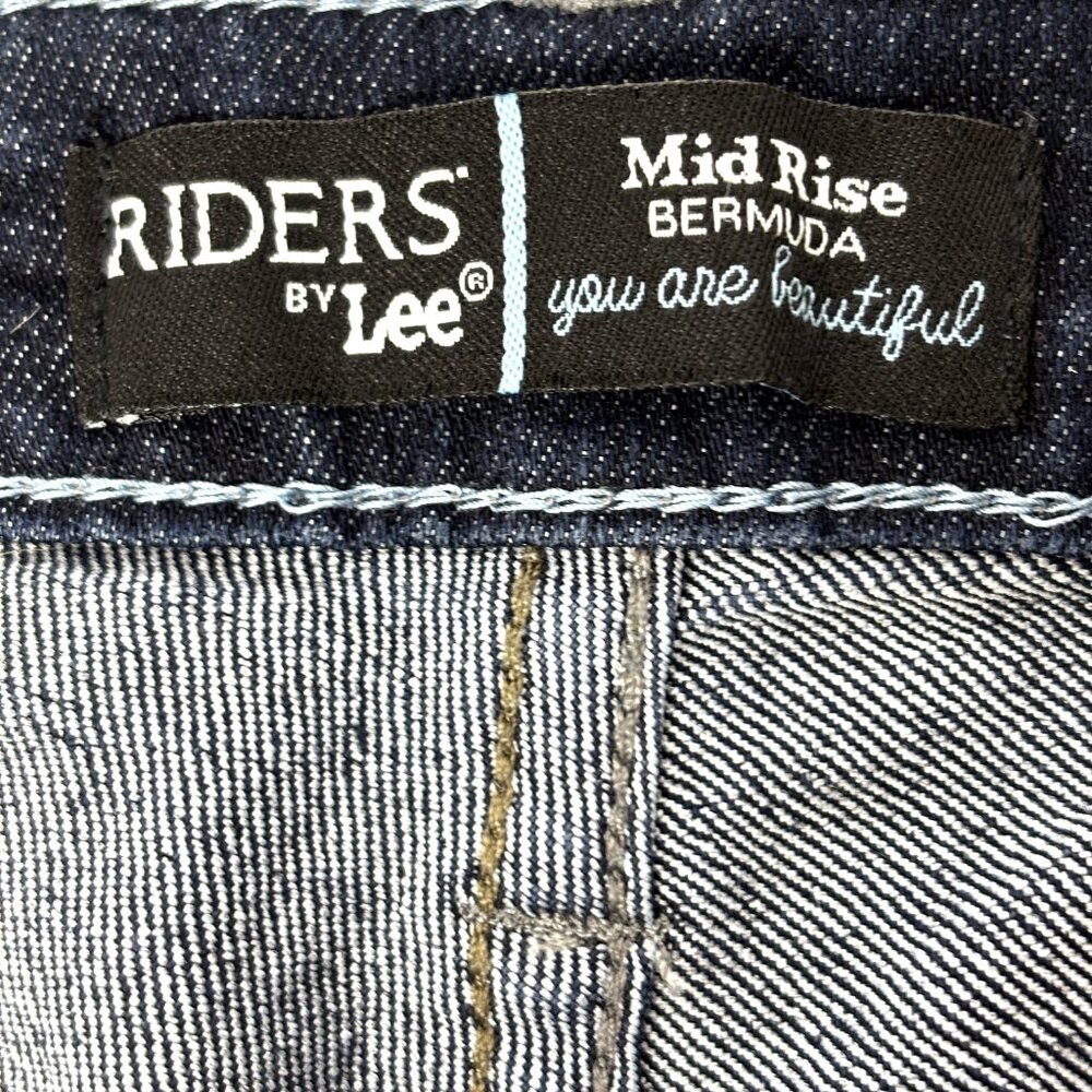 Riders by Lee Mid Rise Bermuda Jean Shorts - Picture 6 of 8